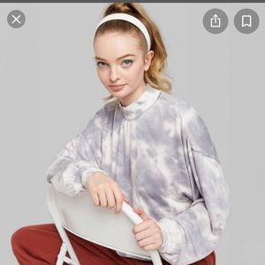 ❗️Tie dyed Cropped sweatshirt